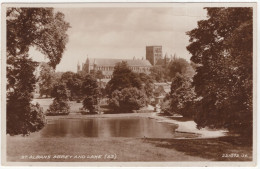 St. Albans Abbey And Lake (23)- (England, U.K.) - 1936 - Hertfordshire