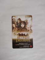 China Transport Cards,movie, The Lord Of The Rings,The Fellowship Of The Ring ,metro Card,shanghai City, (1pcs) - Unclassified