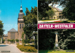 73234074 Datteln Amanduskirche Kriegerdenkmal Rathaus Datteln - Datteln