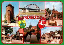 73234071 Dannenberg Elbe Waldemarsturm Doemitzer Bruecke Kuhmarkt Schlossgraben  - Dannenberg