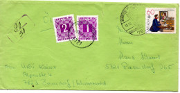 75915 - Bund - 1979 - 60Pfg CEPT '79 EF A Bf (kl Riss O) BONNDORF - ... -> PIESENDORF (Österreich), M S3 Porto - Portomarken