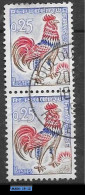 Timbres N° 1331 Coq De Decaris - Oblitération De Toulouse - 1962-1965 Gallo De Decaris