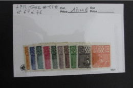 St PIERRE & MIQUELON TAXES N°67 à 76 NEUF* TTB COTE 17 EUROS VOIR SCANS - Timbres-taxe