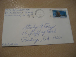 READING 1986 Elisha Kent Kane Stamp Cancel Cover USA North Pole Polar Arctic Arctique - Arctic Expeditions