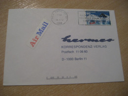 NEW YORK 1992 To Berlin Germany Antarctic Treaty Stamp Cover USA South Pole Polar Antarctique Antarctics Antarctica - Trattato Antartico