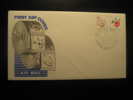 PORT MORESBY 1981 Air Mail FDC Cancel Cover PAPUA NEW GUINEA - Papua New Guinea