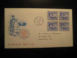 OTTAWA 1963 To Downsview Sir Martin Frobisher Explorer FDC Cancel Cover CANADA North Pole Polar Arctic Arctique - Explorateurs & Célébrités Polaires