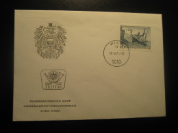 WIEN 1973 Franz Josef Land Archipelago Russia FDC Cancel Cover AUSTRIA North Pole Polar Arctic Arctique - Andere & Zonder Classificatie