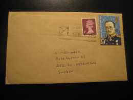 LEEDS 197? Robert Falcon SCOTT Stamp Cancel Cover ENGLAND Pole Polar Arctic Antarctic - Otros & Sin Clasificación