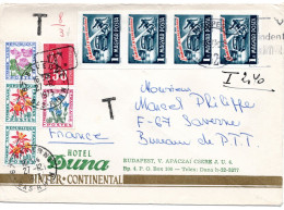 75921 - Ungarn - 1973 - Ungez MeF A Bf BUDAPEST -> SAVERNE (Frankreich), M 2,40F Porto - 1960-.... Cartas & Documentos