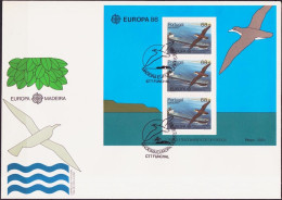 Europa CEPT 1986 Madère - Madeira - Portugal FDC Y&T N°BF7 - Michel N°B7 - 68,50e EUROPA - 1986