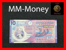 HONG KONG  10 $  1.1.2014  P. 401   *polymer*   UNC - Hong Kong