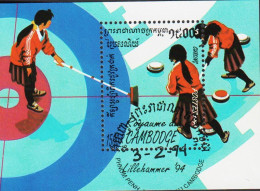 1994. R.P. KAMPUCHEA. Olympics Lillehammer. Block.  (Michel Block 203) - JF542889 - Kambodscha