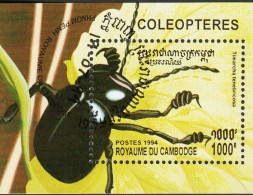 1994. ROUAME DU CAMBODGE. Insects. Timarcha Tenebricosa. Block.  (Michel Block 207) - JF542897 - Kambodscha