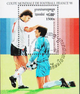 1996. ROUAME DU CAMBODGE. WM Football France. Block.  (Michel Block 218) - JF542914 - Kambodscha