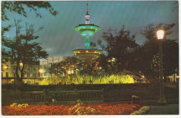 The Old Steine Fountain By Night, Brighton - (England, U.K.) - Brighton