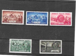 RUMANIA Nº 1128 AL 1132 - Unused Stamps