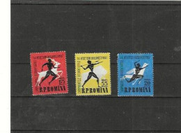 RUMANIA Nº 1536 AL 1538 - Unused Stamps
