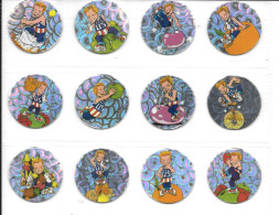 DG10 - SERIE 12 POGS BILLY - Altri & Non Classificati