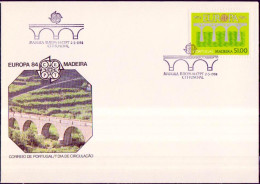 Europa CEPT 1984 Madère - Madeira - Portugal FDC Y&T N°95 - Michel N°90 - 51e EUROPA - 1984