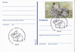 FDC  2007 ALEMANIA - Conejos