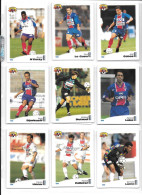 EL03 - LOT 17 CARTES PANINI 1994 1995 - PSG PARIS SAINT GERMAIN - Trading Cards