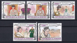 172 BURUNDI 2013 - Y&T 2022/25 Du BF 345 - Reine Elisabeth II - Neuf ** (MNH) Sans Charniere - Nuovi