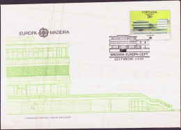 Madère - Madeira - Portugal FDC 1987 Y&T N°120 - Michel N°115 - 74,50e EUROPA - Madère