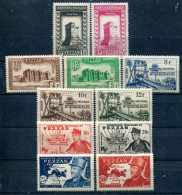 Fezzan 43/53 ** - Unused Stamps