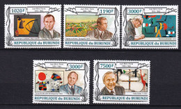 172 BURUNDI 2013 - Y&T 2034/37 Du BF 348 - Juan Miro Ferra Tableau - Neuf ** (MNH) Sans Charniere - Unused Stamps
