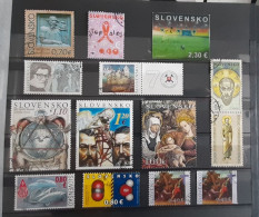 SLOVAKIA 2010 Lot Of Used Stamps - Gebraucht