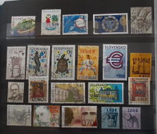 SLOVAKIA 2009 Lot Of Used Stamps - Used Stamps