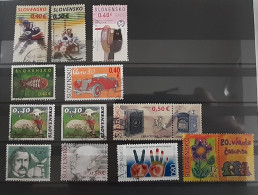 SLOVAKIA 2011 Lot Of Used Stamps - Used Stamps