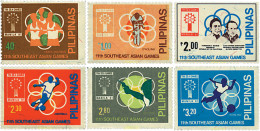 725724 HINGED FILIPINAS 1981 11 JUEGOS DEL SUD-ESTE ASIATICO - Filipinas