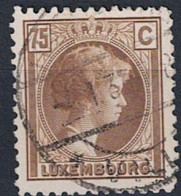 Luxemburg - Großherzogin Charlotte "Rechtsprofil" (MiNr: 189 ) 1927 - Gest Used Obl - 1926-39 Charlotte De Perfíl Derecho