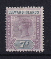 Leeward Is.: 1890   QV    SG6    7d     MH - Leeward  Islands