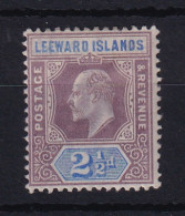 Leeward Is.: 1902   Edward    SG23    2½d     MNH - Leeward  Islands