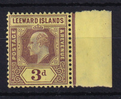 Leeward Is.: 1907/11   Edward    SG41    3d    MNH - Leeward  Islands