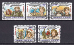 172 BURUNDI 2013 - Y&T 2070/73 Du BF 357 - Astronaute Feminin Valentine Terechkova - Neuf ** (MNH) Sans Charniere - Unused Stamps