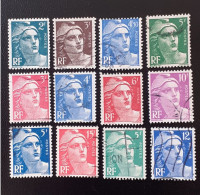 713-715-716-717-718a-719-719b-721-809-811-812-813  Lot Marianne - Used Stamps