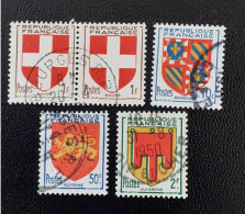 834-835-836-837  Lot  Bien Frappés - Used Stamps