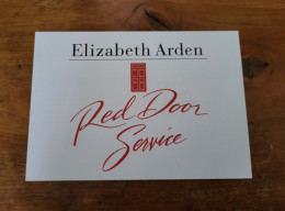 Carte Elizabeth Arden Red Door Invitation - Modern (from 1961)