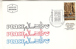 Israël - Carte Postale De 1979 - Oblit Jerusalem - Traité De Paix Avec L' Egypte - - Brieven En Documenten