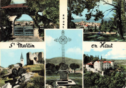 St Martin En Haut * Souvenir De La Commune * Cp 5 Vues - Autres & Non Classés