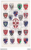 RU Angleterre Blasons University Of Cambridge Clare Selwyn Trinity Corpus Christi Queens Emmanuel Pembroke VOIR DOS - Cambridge
