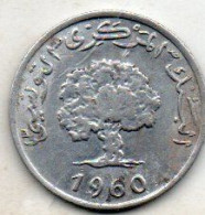 1 Millime 1960 - Tunisie