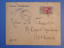 DK 19 CAMEROUN   BELLE  LETTRE  1926 DUALA  A BORDEAUX  FRANCE  +AFF. INTERESSANT+++ + - Lettres & Documents