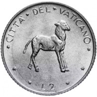 VATICANO  PAOLO VI 2 Lire ANNO 1973 FDC - Vatican