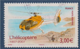 Centenaire De L'Hélicoptère Dessin De L'engin De Paul Cornu Et Hélicoptère EC130 N°PA70 Oblitéré - 1960-.... Oblitérés