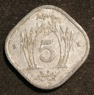 PAKISTAN - 5 PAISA 1976 - FAO - KM 35 - ( PAISE ) - Pakistán